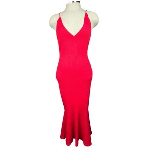 Fashion Nova Red Maxi Dress